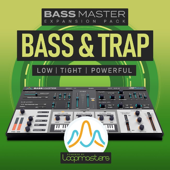 Loopmasters Bass Master Expansion Pack: Bass and Trap - Square