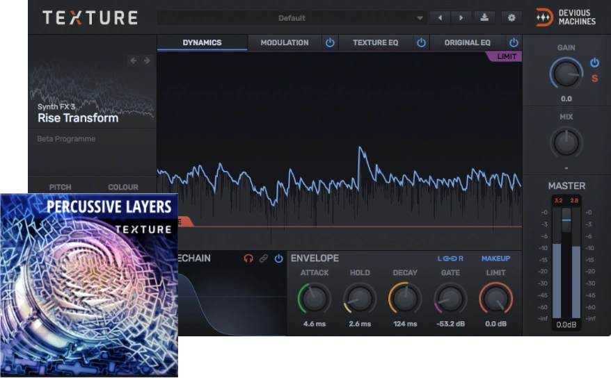 Devious Machines Texture + Percussive Layers Expansion