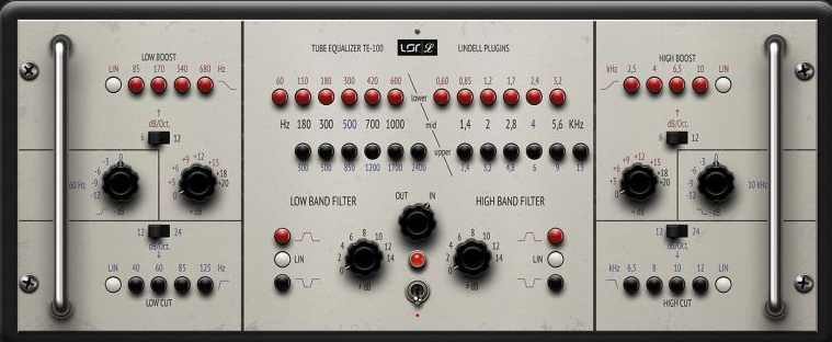 Lindell Audio TE-100 - GUI