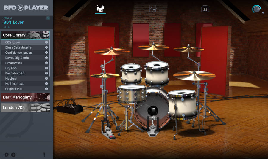 BFD Player - Core Library UI
