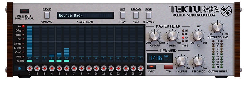 Tekturon - Main User Interface