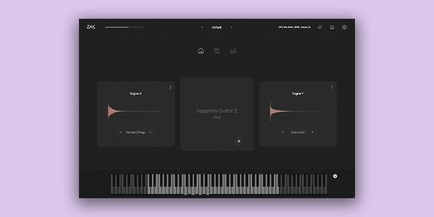Sapphire Guitar 2 interface