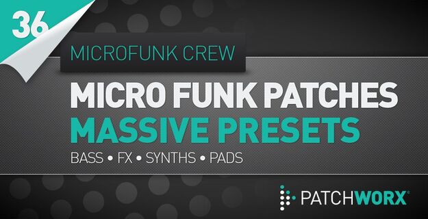 MicroFunk Crew Micro Funk Massive Presets interface