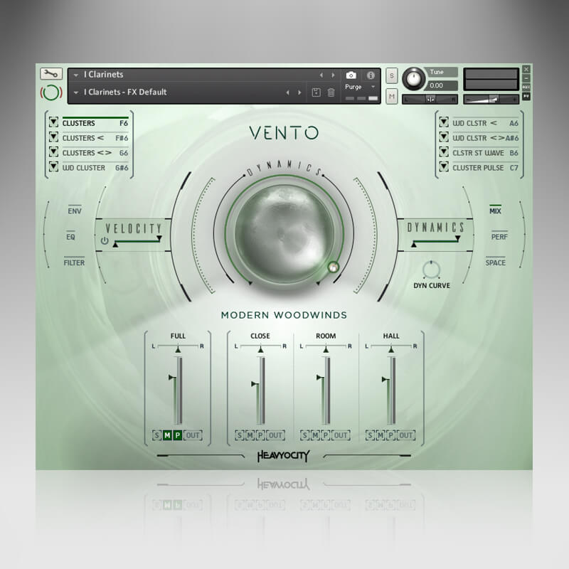 Heavyocity VENTO - User Interface 3