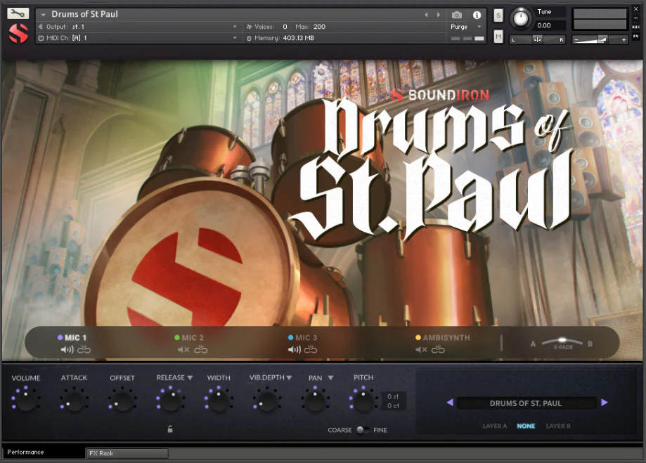 Drums of St Paul - UI 1