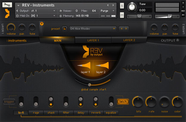REV by Output plugin preview