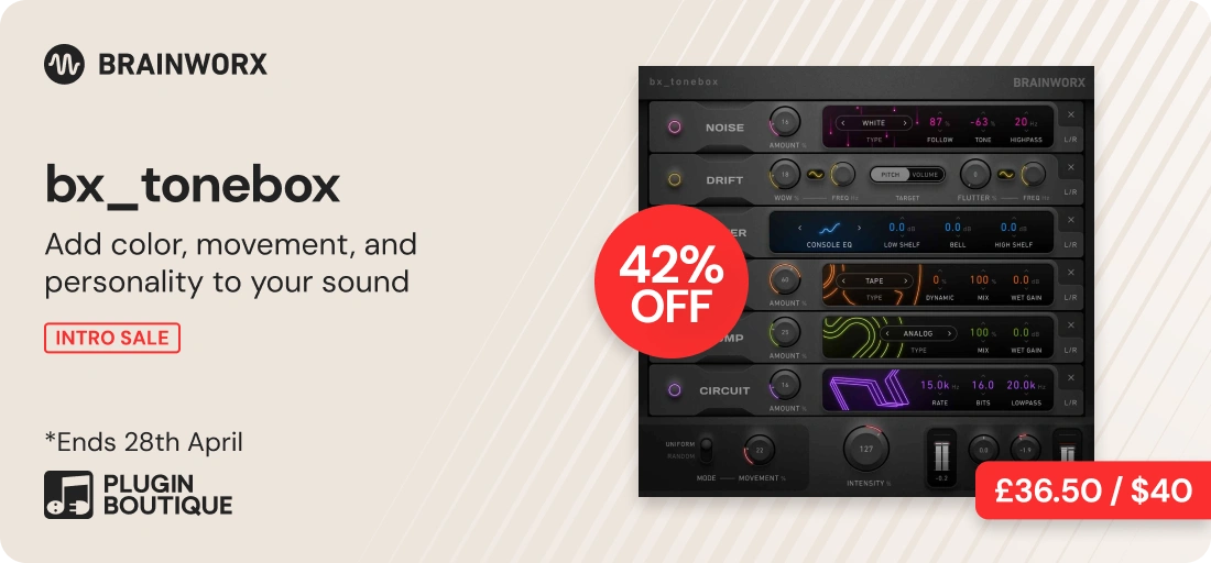 Brainworx bx_tonebox Intro Sale