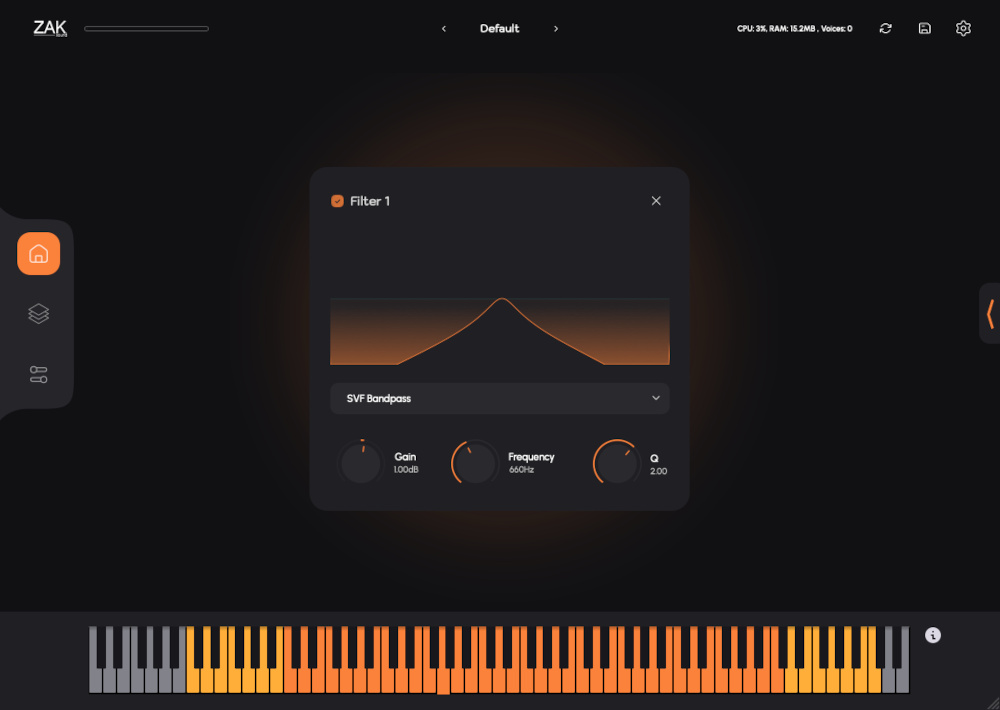 Orange Dreams 2 - Filter