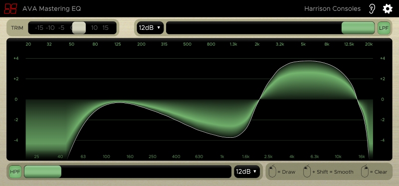 Harrison Mastering EQ - Vintage View