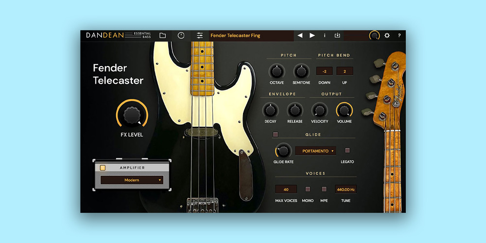 Tracktion Dan Dean Essential Bass - Main Image