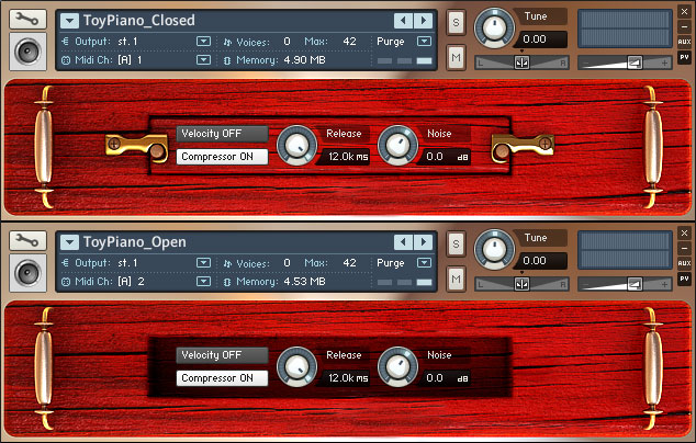 Toy Piano User Interface