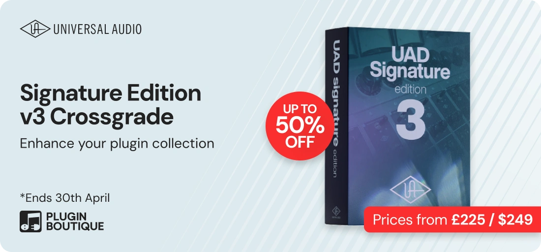 Universal Audio UAD Signature Edition v3 Crossgrade Sale