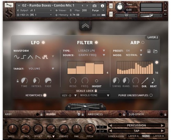 Hopkin Instrumentarium: Rumba Boxes - Arp