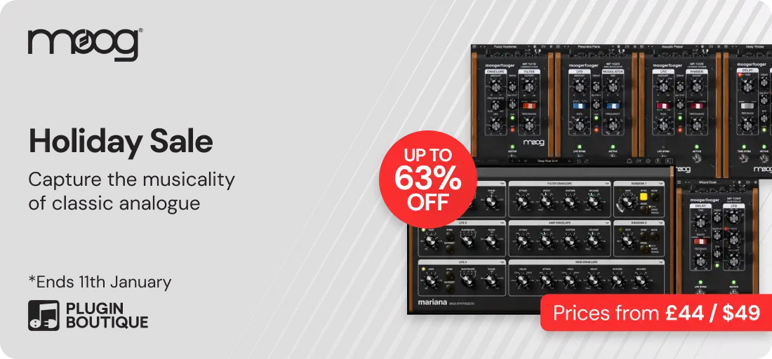 Moog Holiday Sale