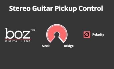 Guitar Pickup Selector interface
