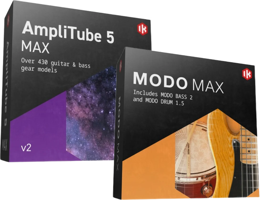 AmpliTube 5 MAX v2 & MODO MAX Bundle