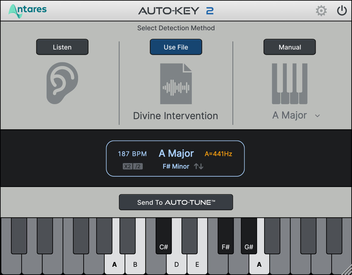 Antares Auto-Key 2 - Light UI 1