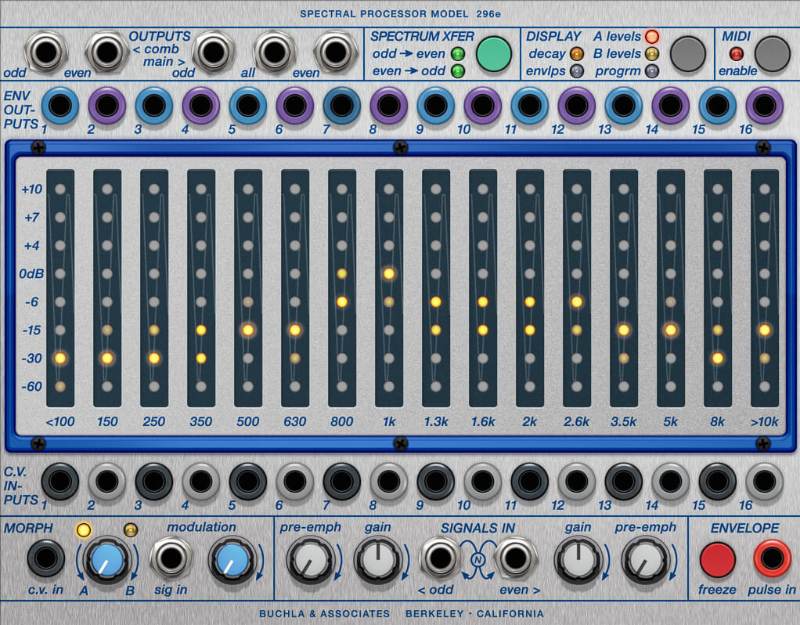 Buchla 296e Spectral Processor
