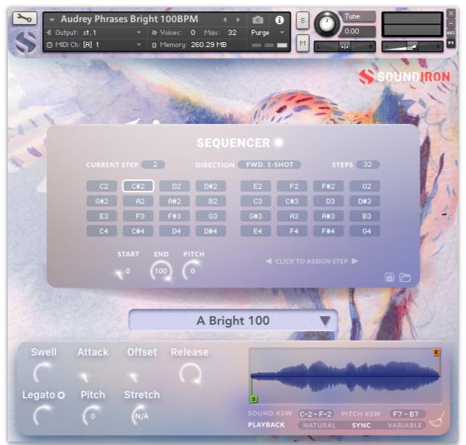 Soundiron Voice of Wind: Audrey - GUI 2