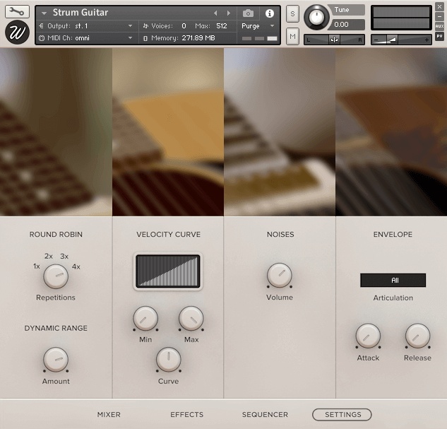 Wavesfactory Strum Guitar - UI 7