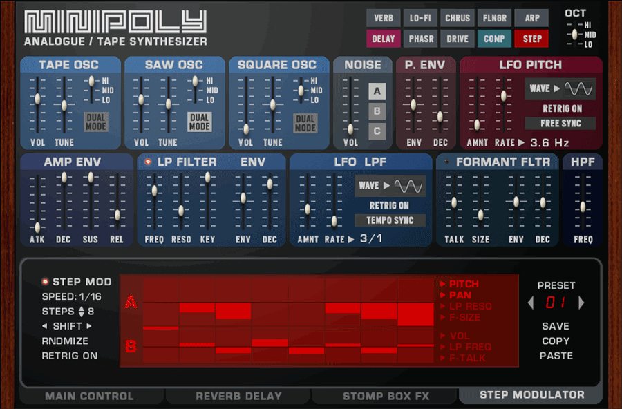 Loot Audio Minipoly Pro - UI - Modulator