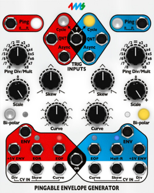 Modular Add-On: 4ms Pingable Envelope Generator (PEG) interface