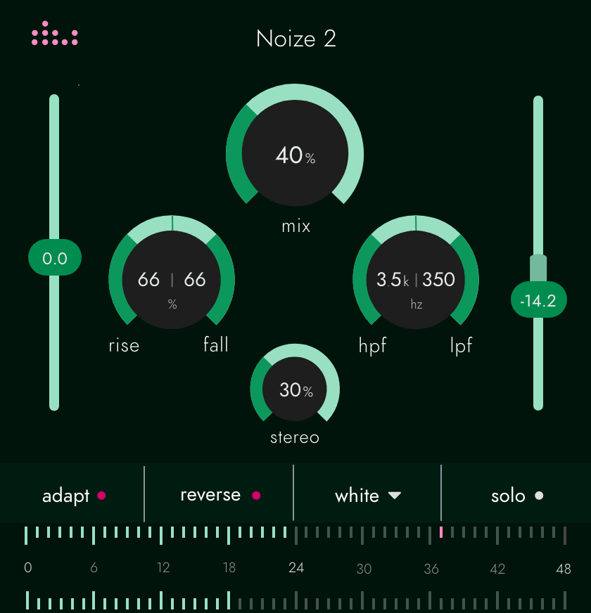 Noize 2 - User Interface