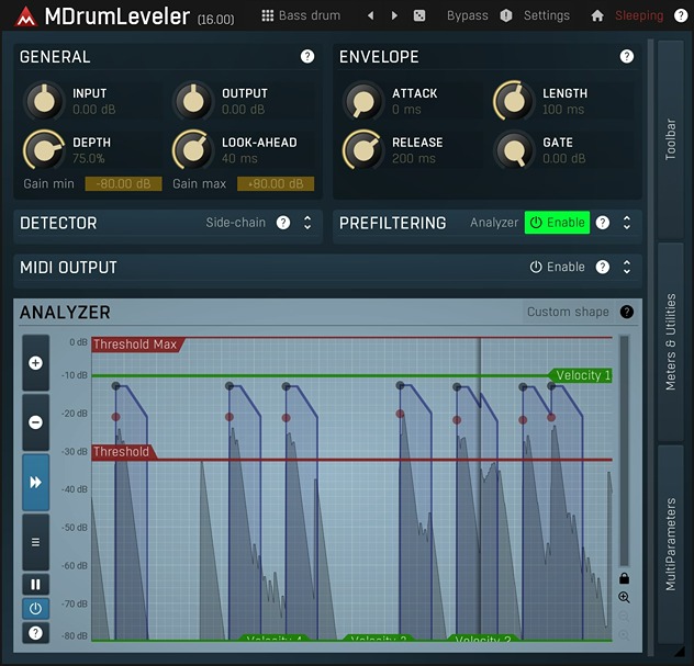 MDrumLeveler Main Image