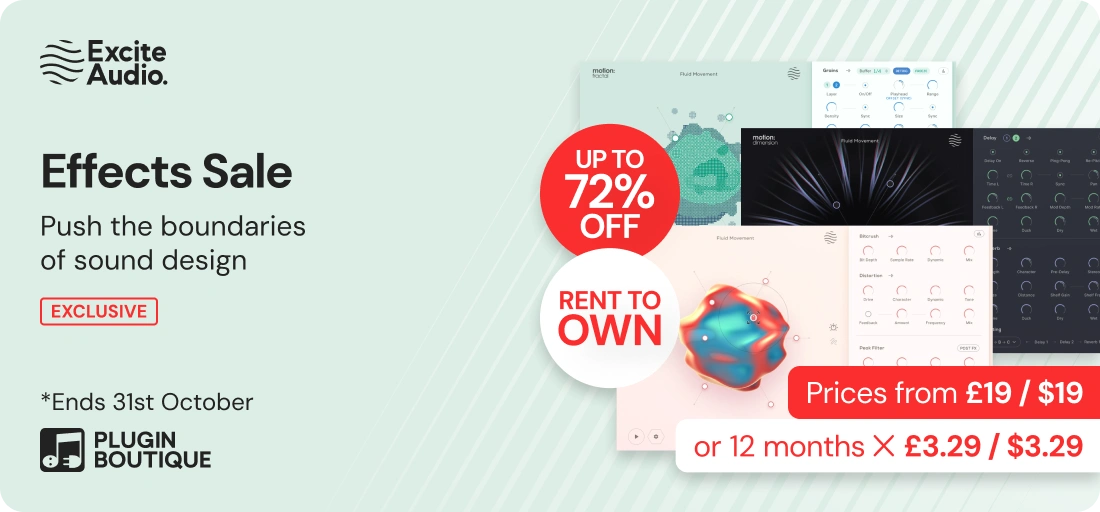 Excite Audio Effects Sale (Exclusive)