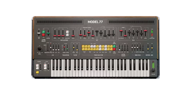 Model 77 Dual Layer Synth のセールバナー