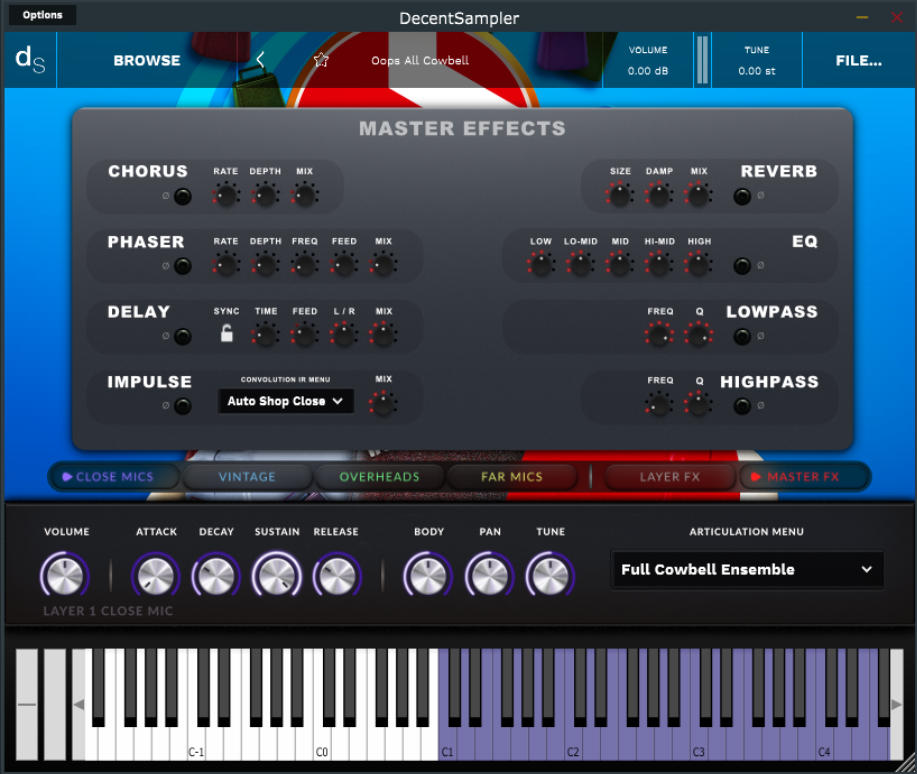 Oops! All Cowbell - UI 2