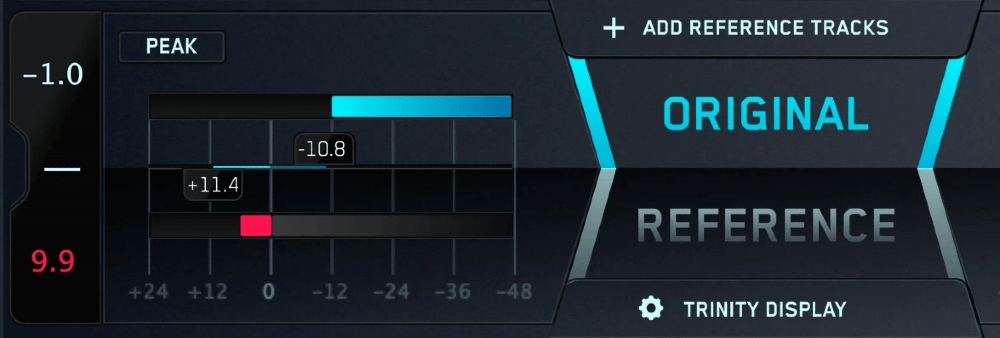 REFERENCE 2 - Gain Sliders