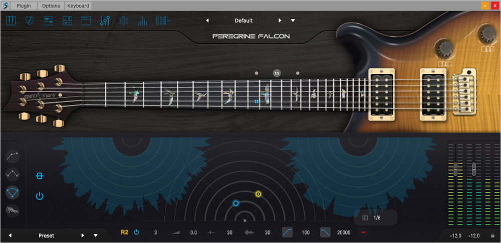 Ample Guitar Peregrine Falcon - UI 7