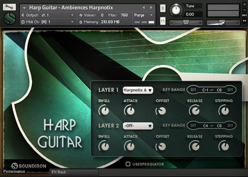 Harp Guitar UI Image 1