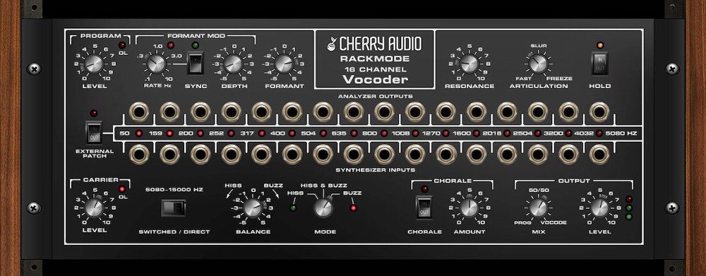 Cherry Audio Rackmode Signal Processors - Vocoder (FX)