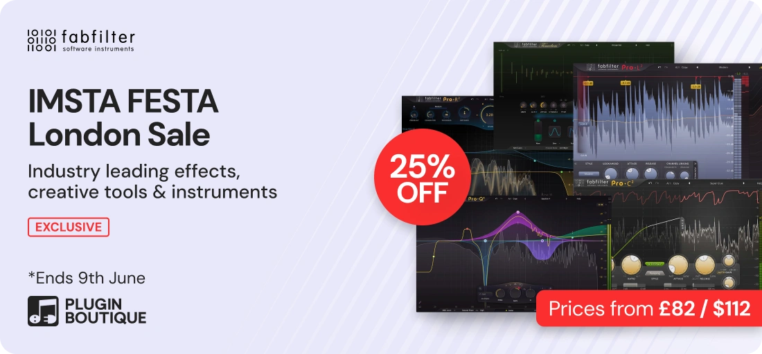 Fabfilter IMSTA FESTA London Sale (Exclusive)