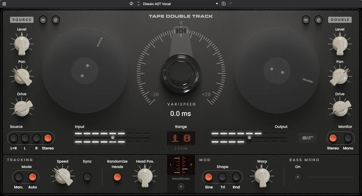 Tape Double Track - UI 1