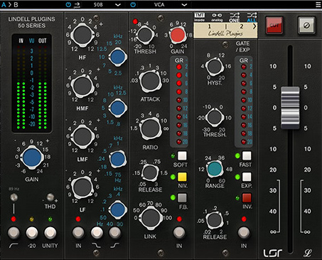 Lindell Audio 50 Series - UI