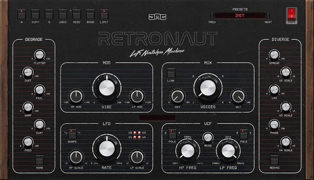 Retronaut screenshot