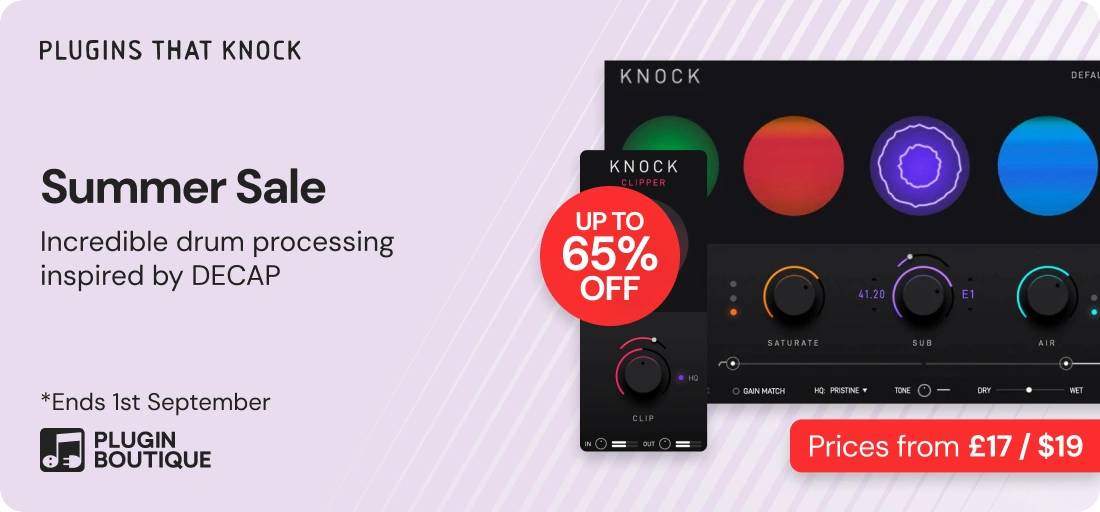 KNOCK Audio Summer Sale
