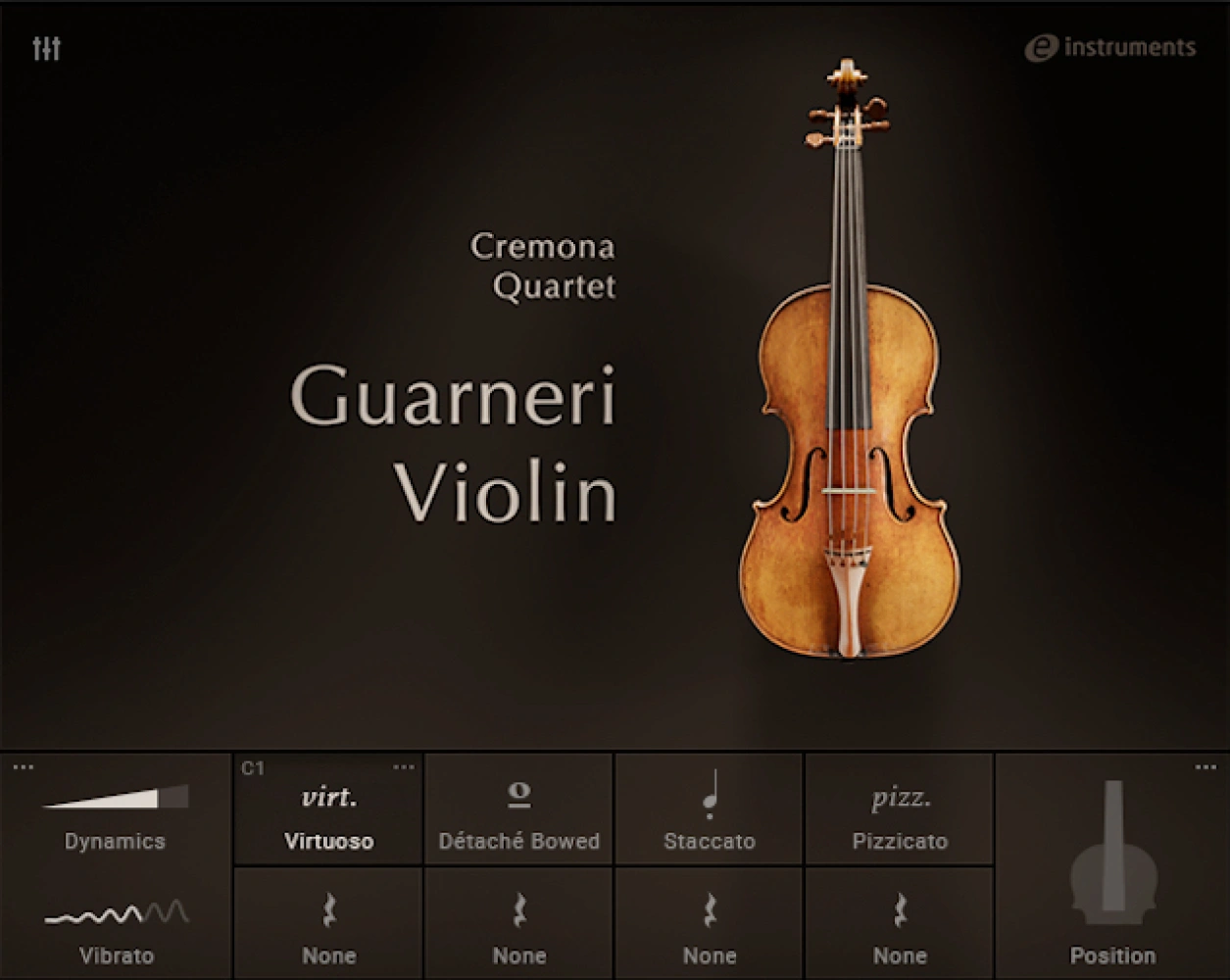 Native Instruments Cremona Quartet Bundle - Guarneri Violin