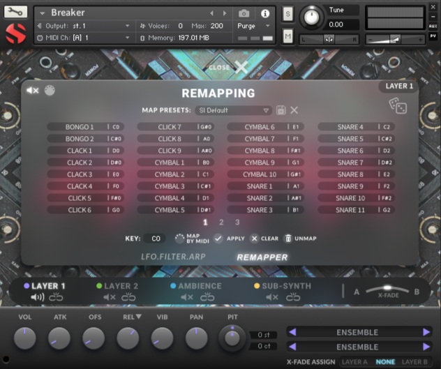 Soundiron Breaker - User Interface (Re-Map)