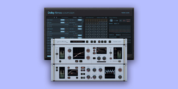 Dolby Atmos Composer & gravitas MDS Bundle interface