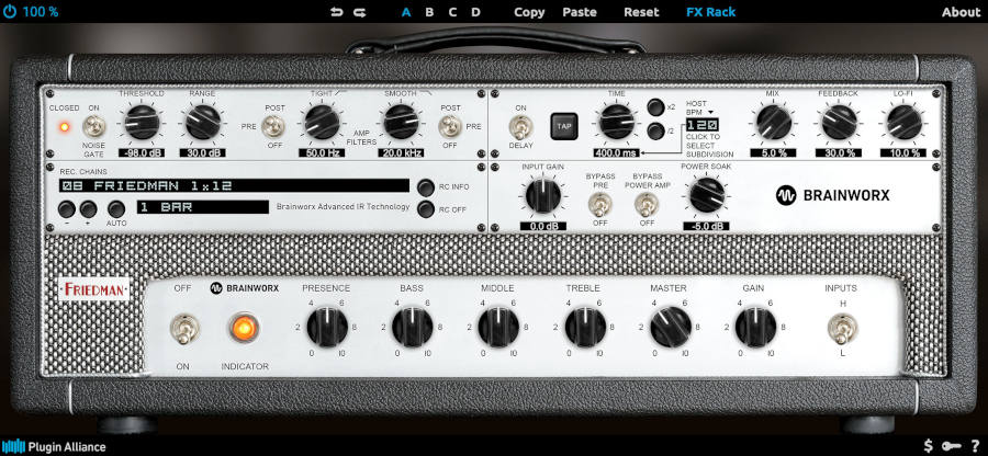 Friedman DS-40 - FX UI