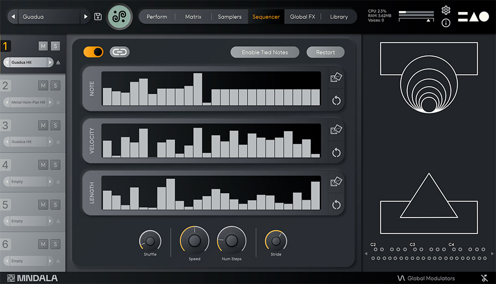MNTRA Instruments Huracan - Sequencer Interface