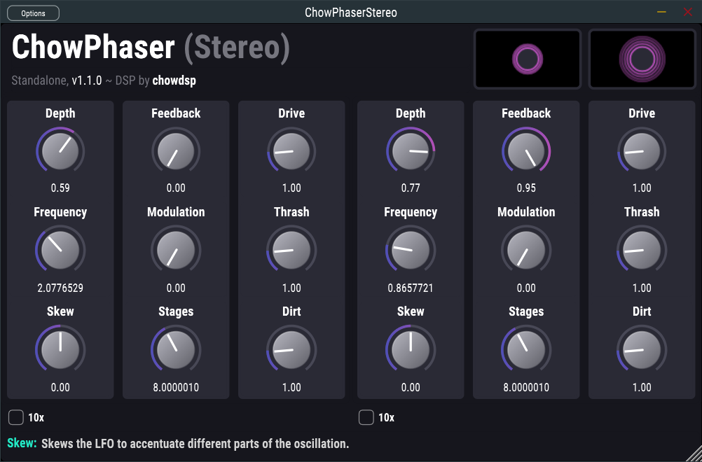 Chow DSP - CHOW Phaser Stereo
