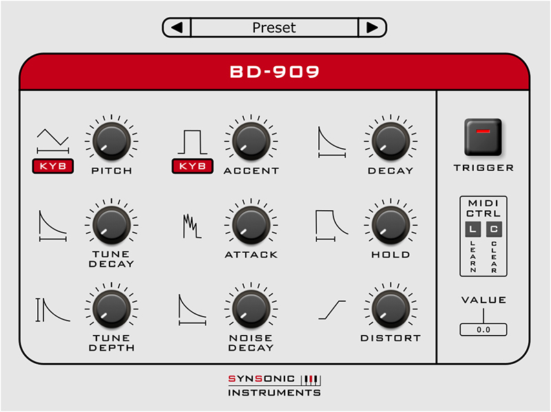 Synsonic BD-909 - Main Image