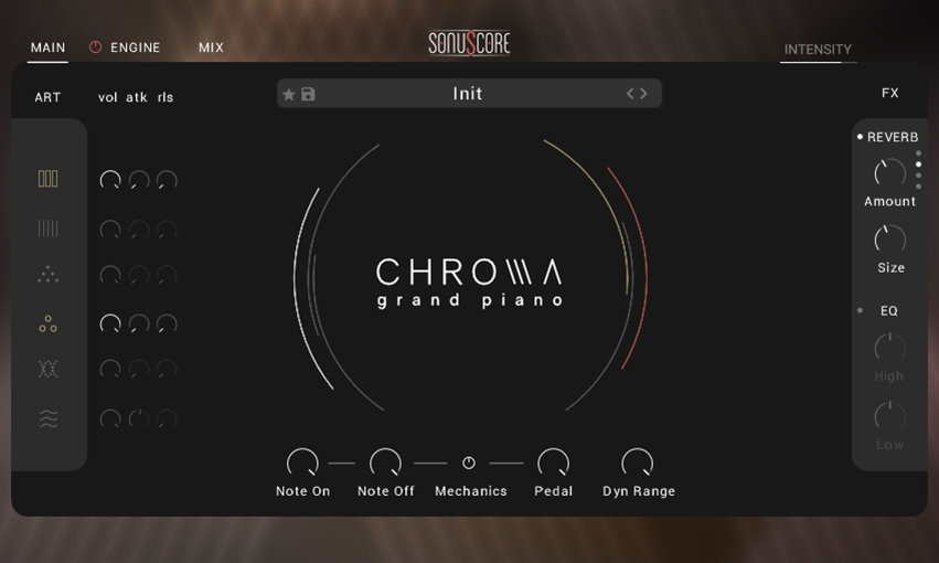 Sonuscore CHROMA - Grand Piano - Main Page Engine On