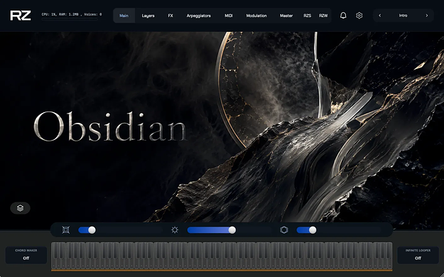 Obsidian interface