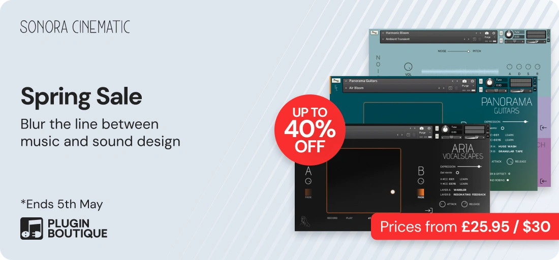 Sonora Cinematic Spring Sale